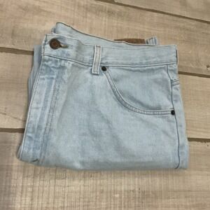 Vintage Brittania Jeans Mens 40x30(36x26Light Wash Relaxed Fit Baggy 100% Cotton